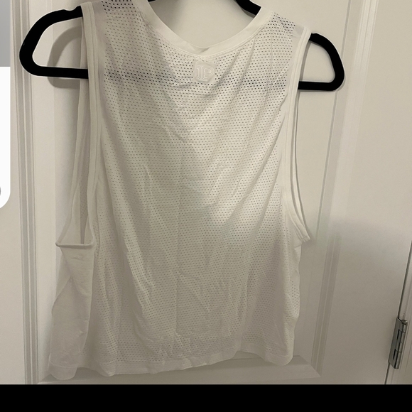 Nike Women's White Muscle Tee - Picture 10 of 10